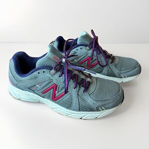 New Balance Womens 402 V1 WE402CG1 Gray Running Shoes Sneakers Size 8.5